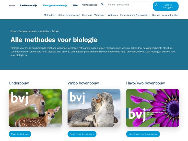 Inloggen bij Biologie Voor Jou – Inloggen Bij