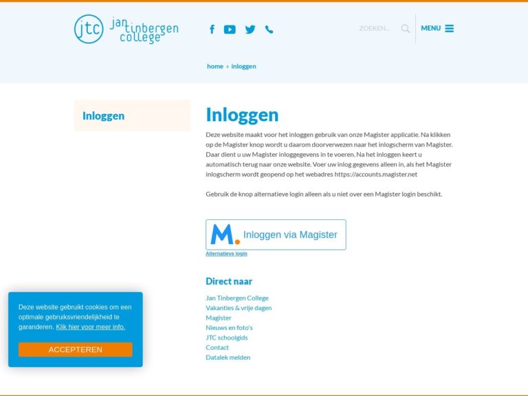 Inloggen bij Magister Jtc – Inloggen Bij