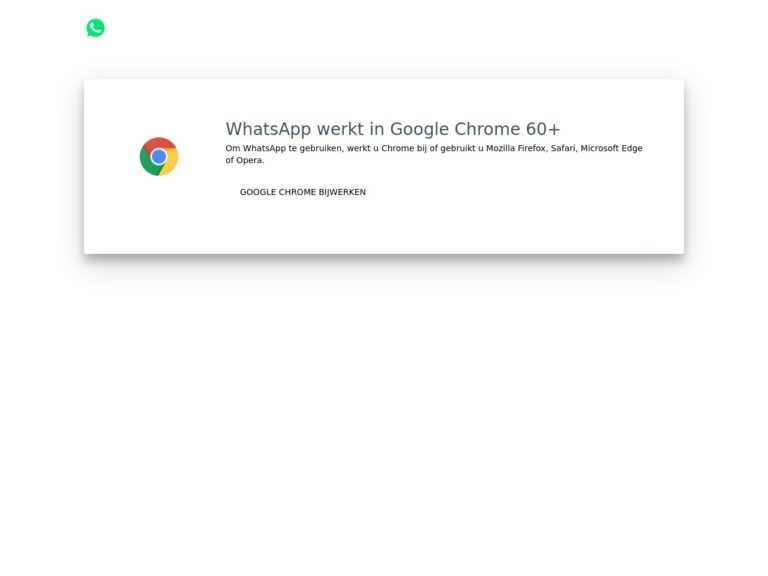 INLOGGEN BIJ WHATS APP WEB intelligence overview
