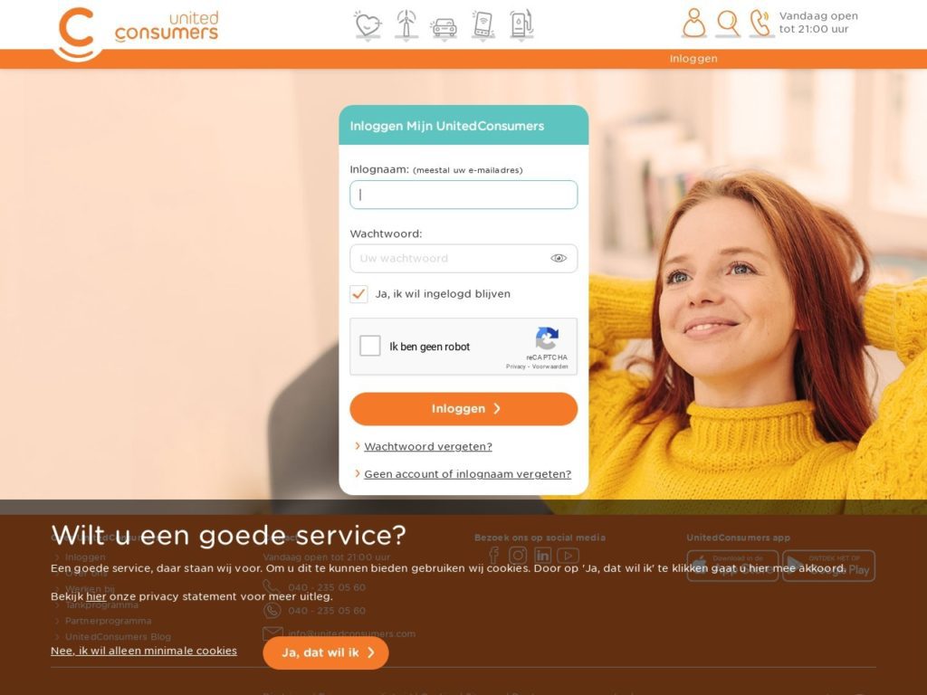 Inloggen bij Mijn Unitedconsumers Inloggen Bij