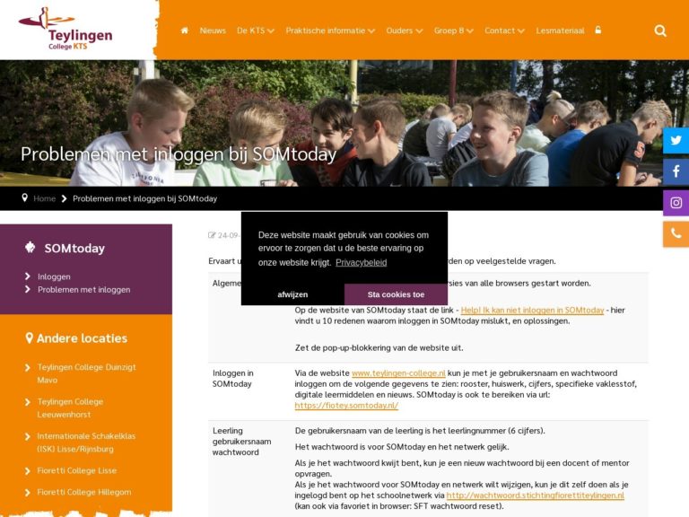 Inloggen bij Somtoday Lukt Niet – Inloggen Bij
