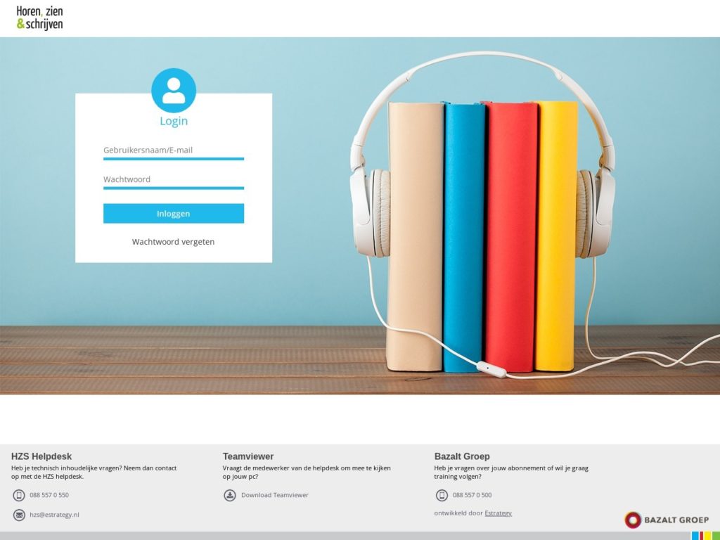 Inloggen bij Horen Zien En Schrijven Digitaal Leerling – Inloggen Bij